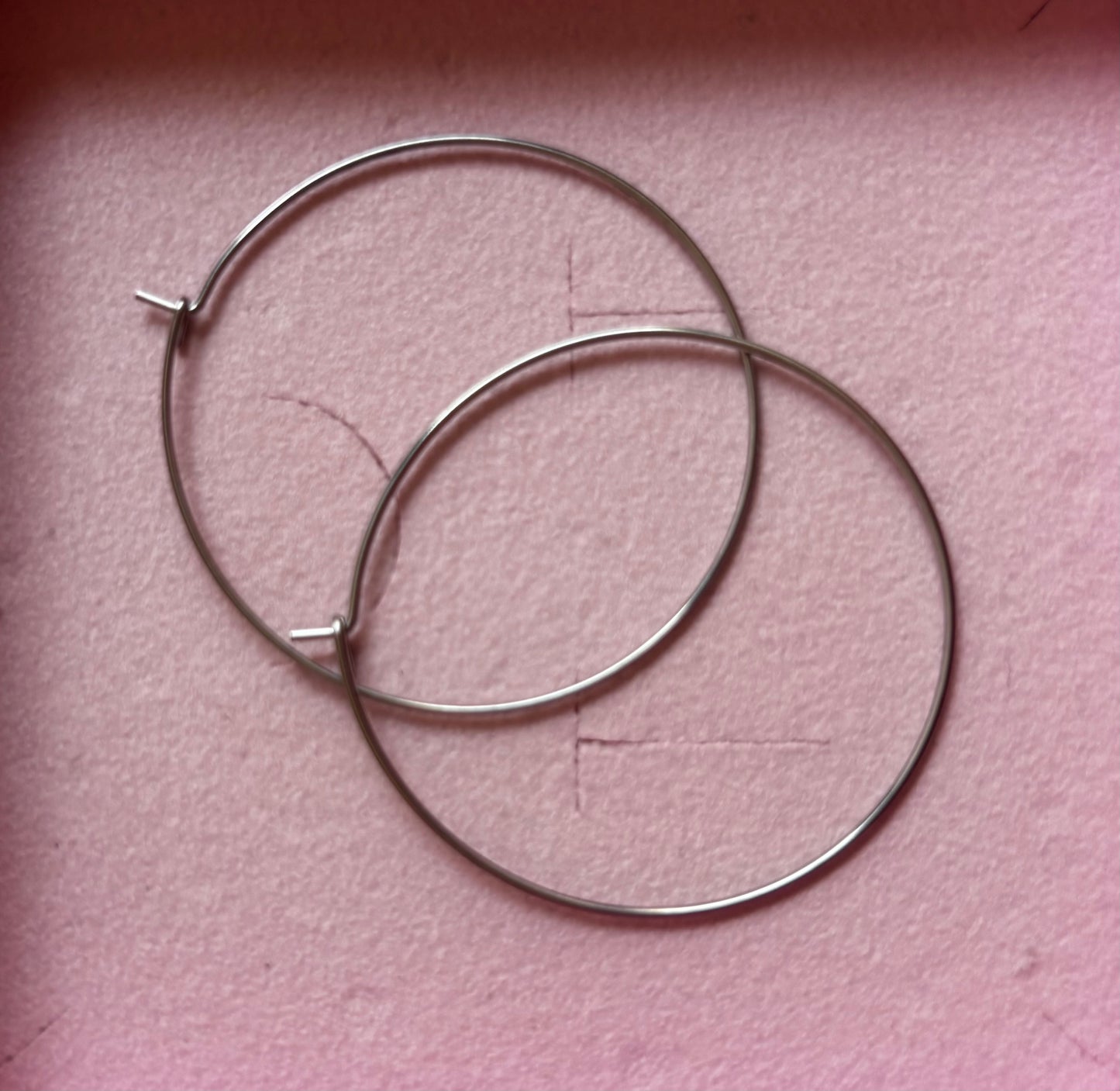 Charms & huggie hoops