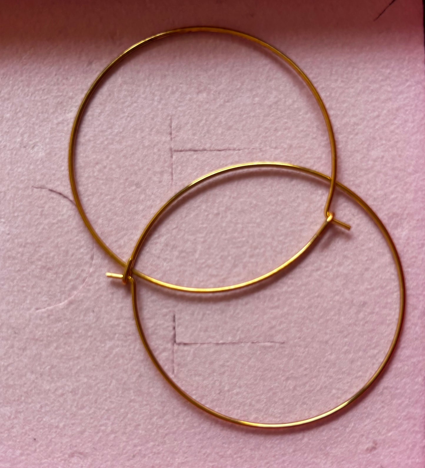 Charms & huggie hoops