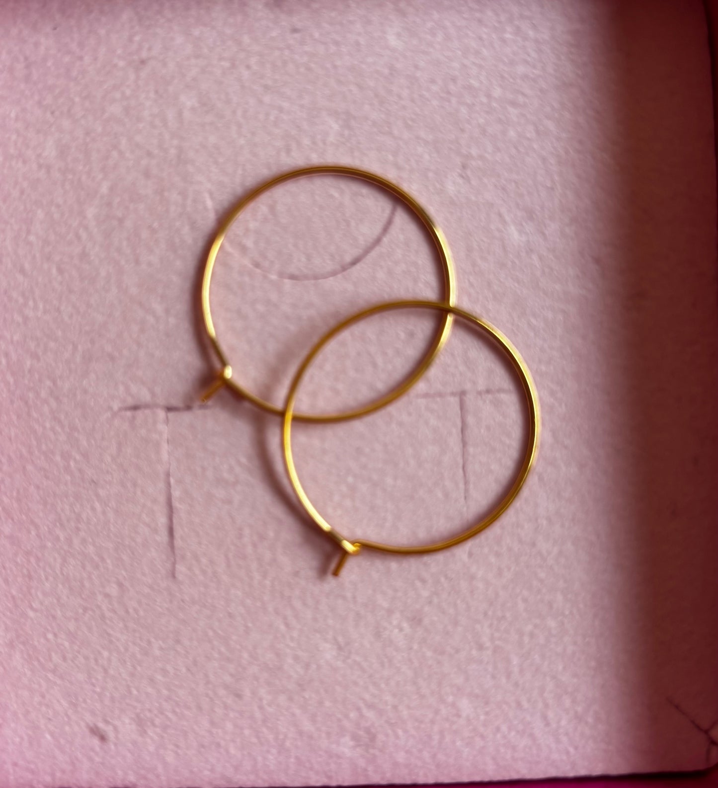 Charms & huggie hoops