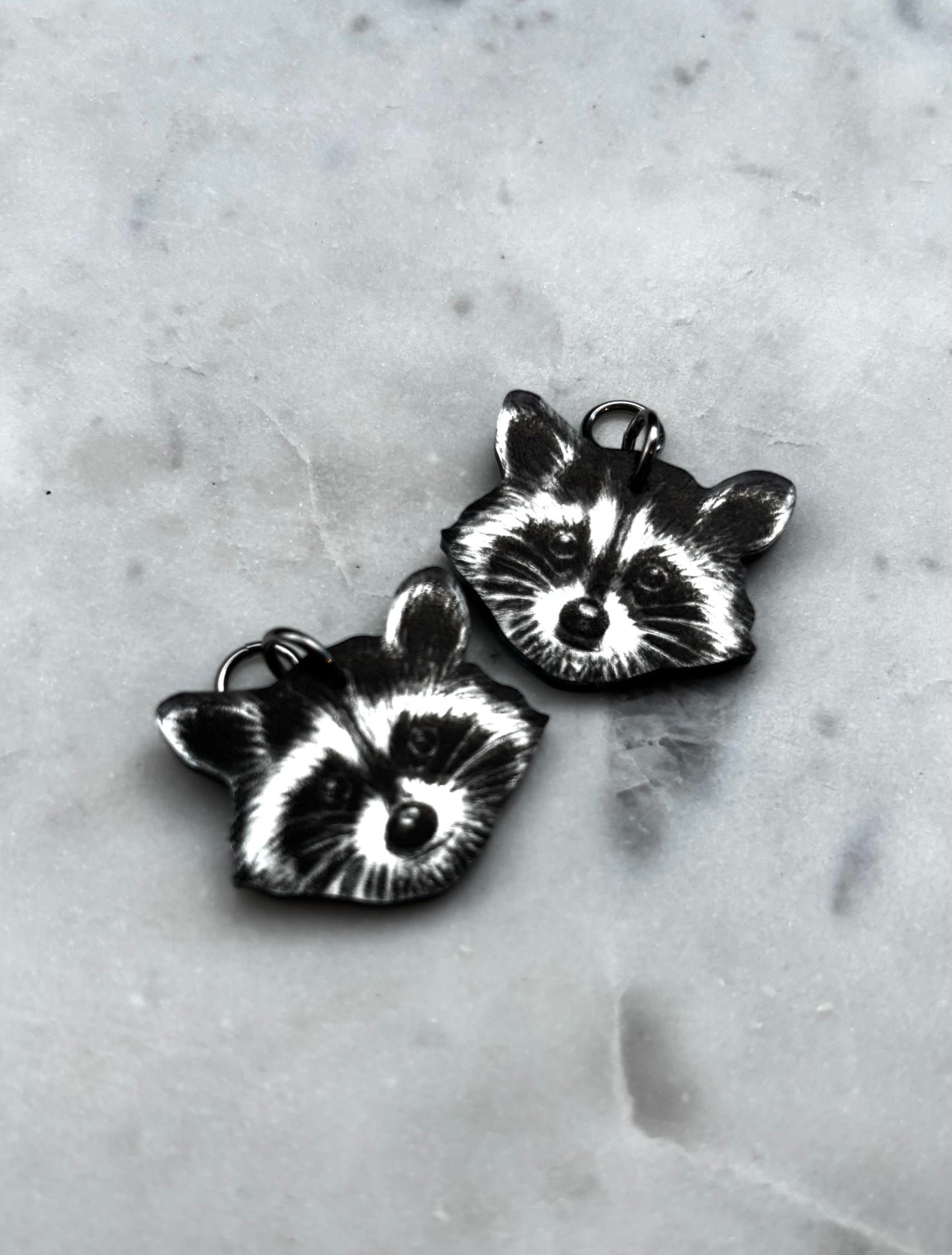 Charms & huggie hoops