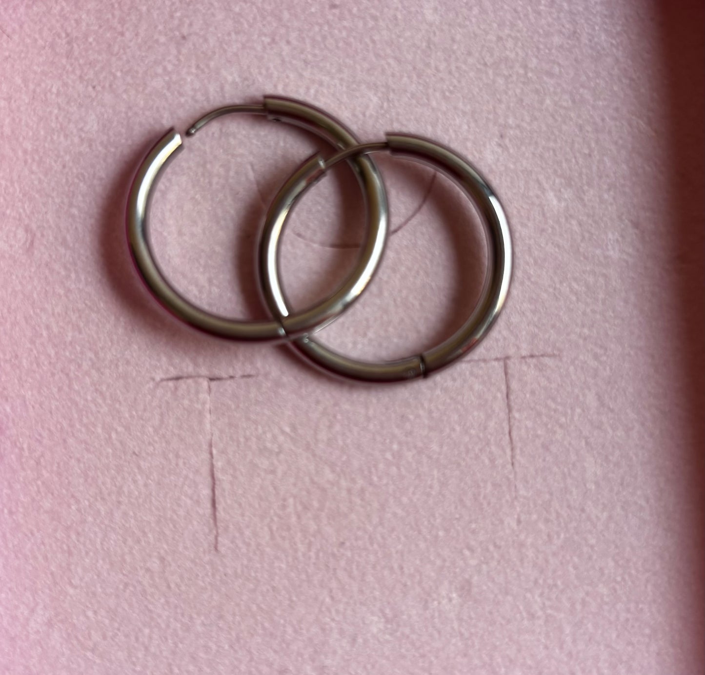 Charms & huggie hoops