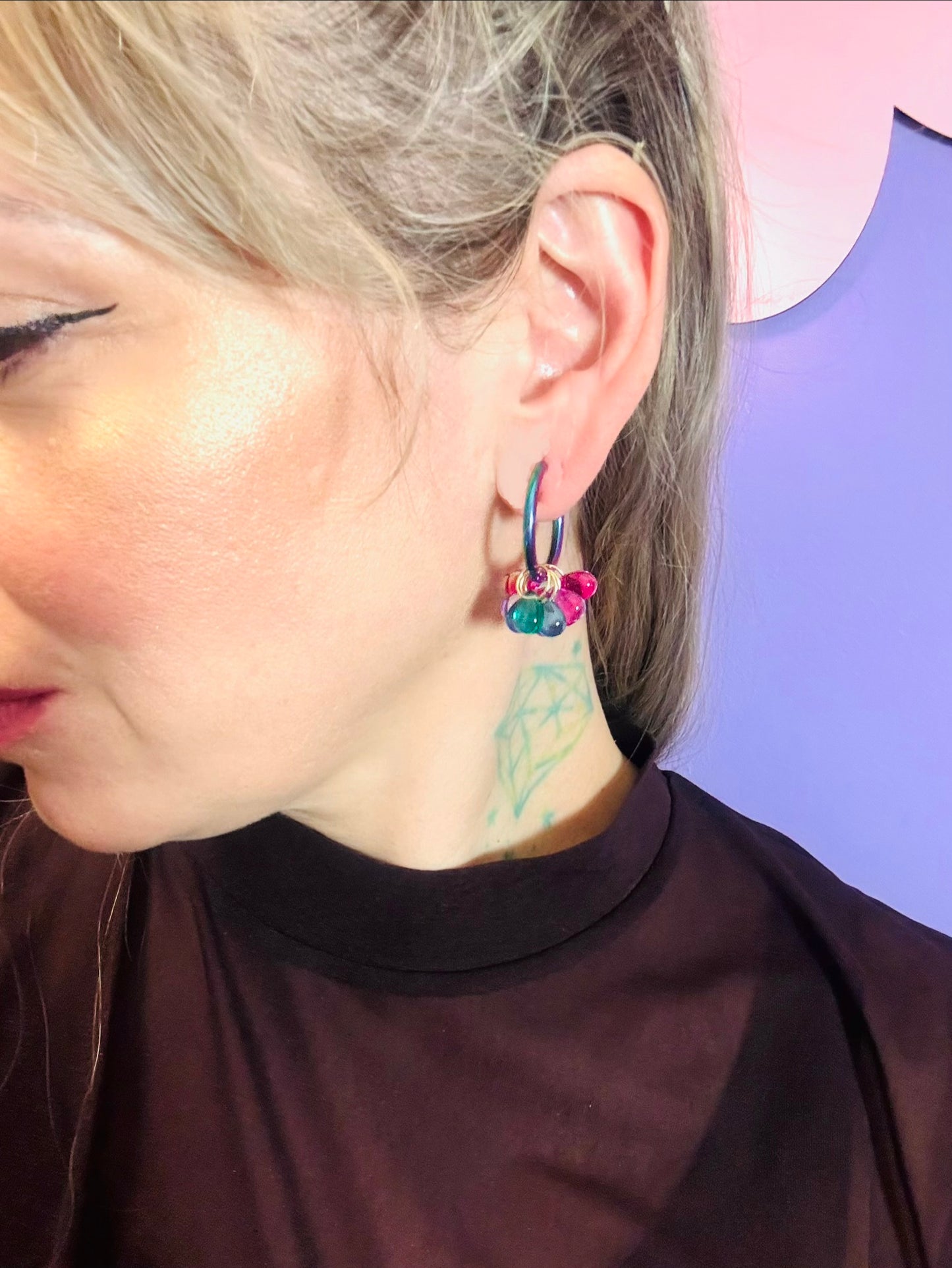 Candy mix hoops statement size