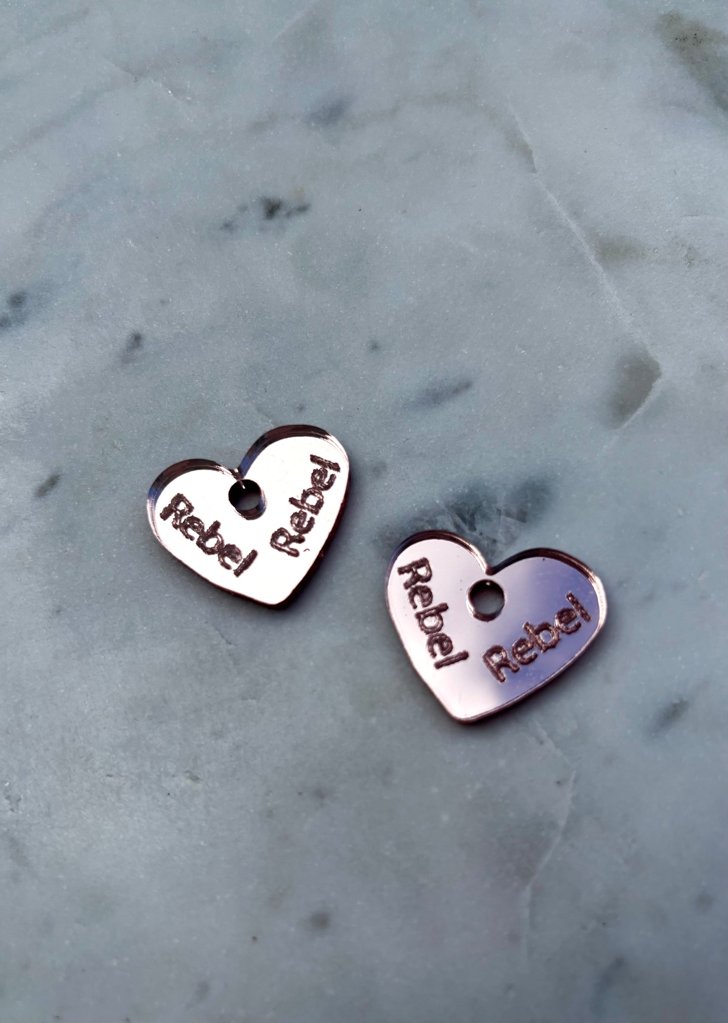 Charms & huggie hoops