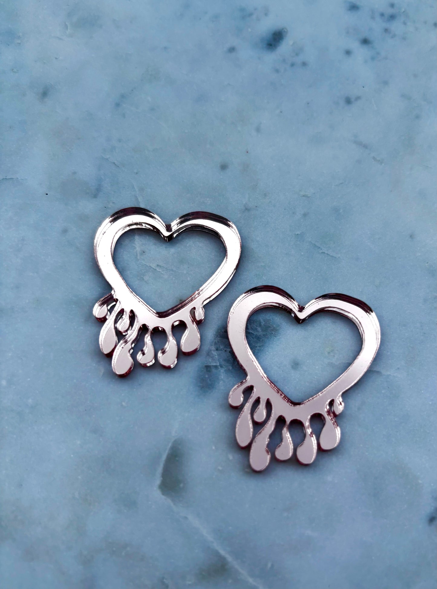 Charms & huggie hoops