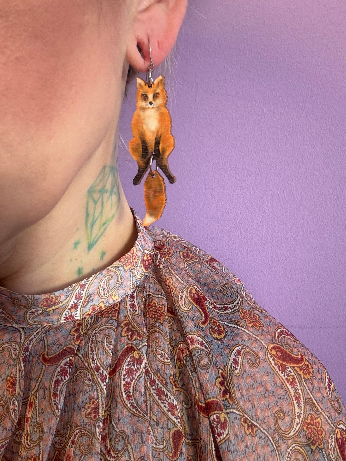 Foxy earrings