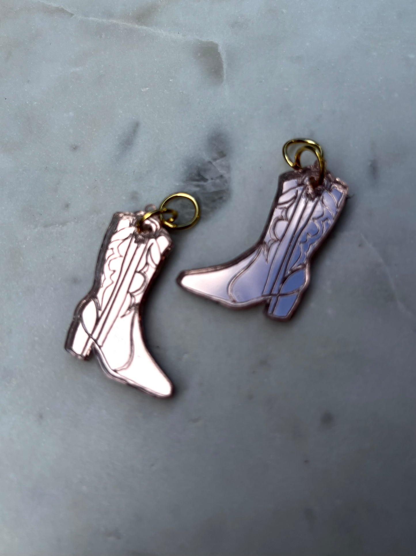 Charms & huggie hoops