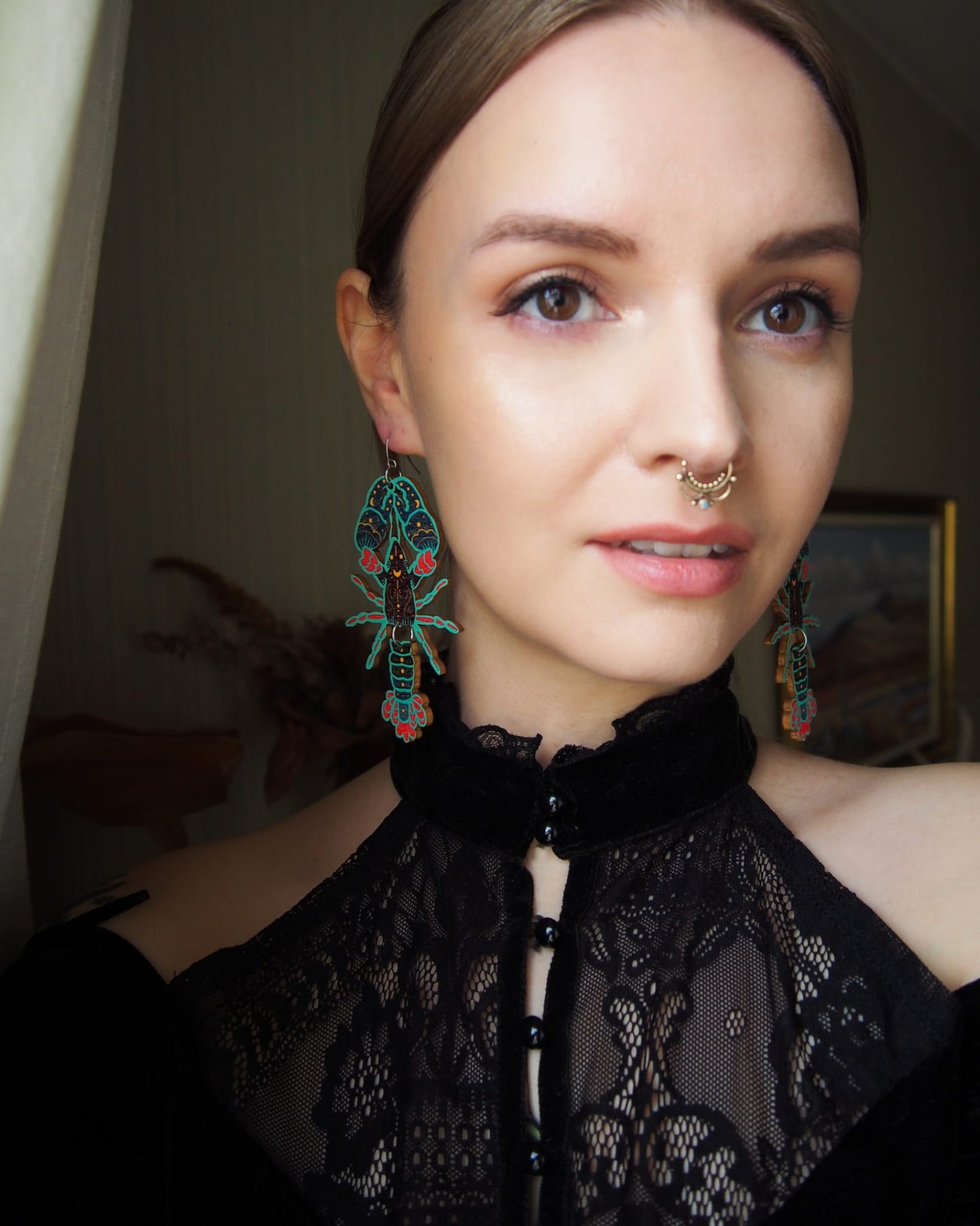 Rapu korvakorut / Lobster earrings