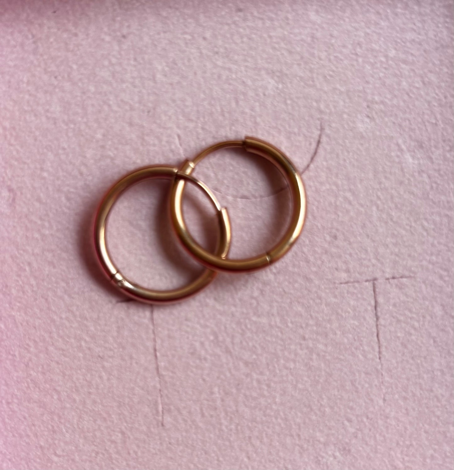 Charms & huggie hoops