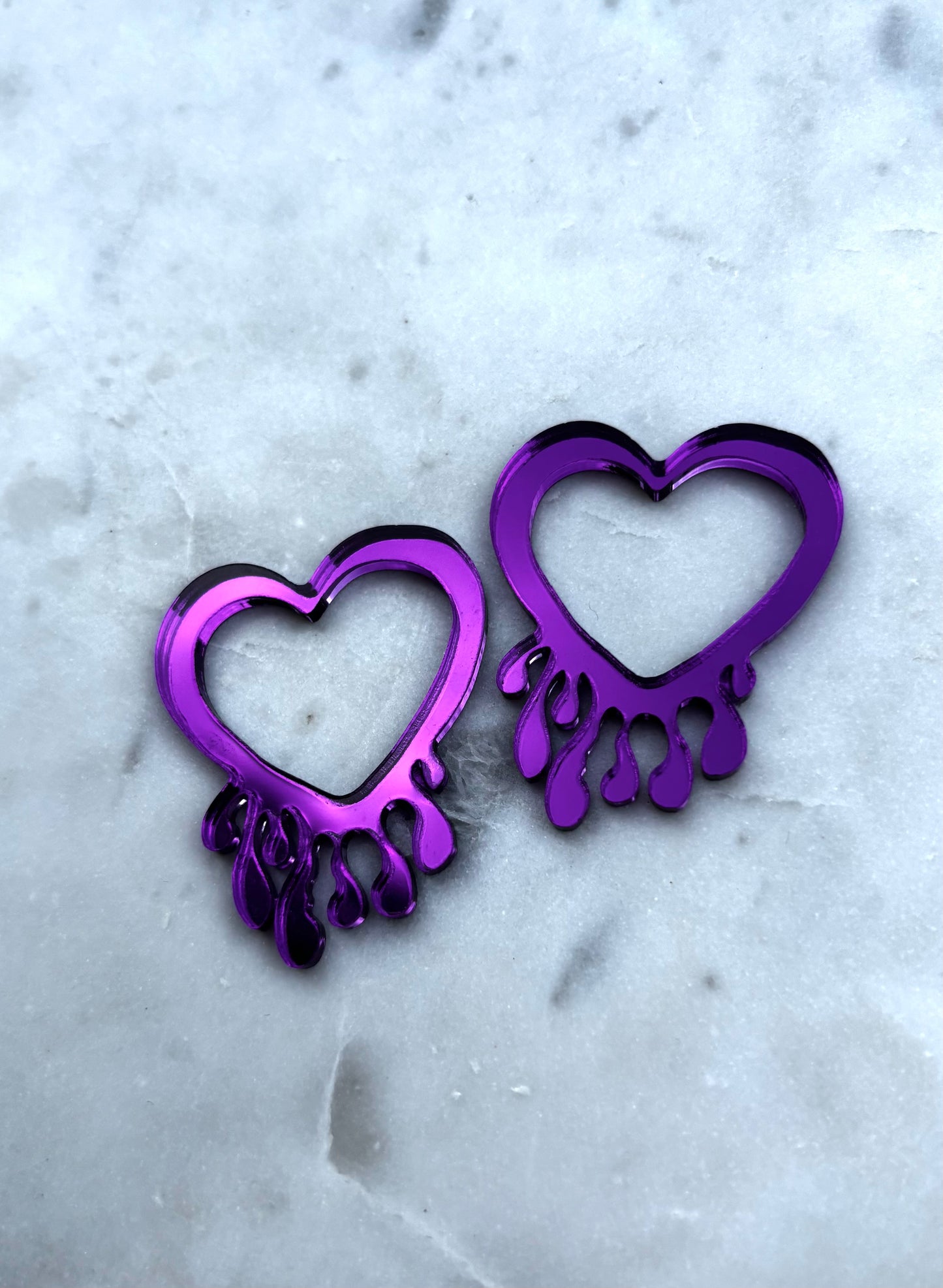 Charms & huggie hoops