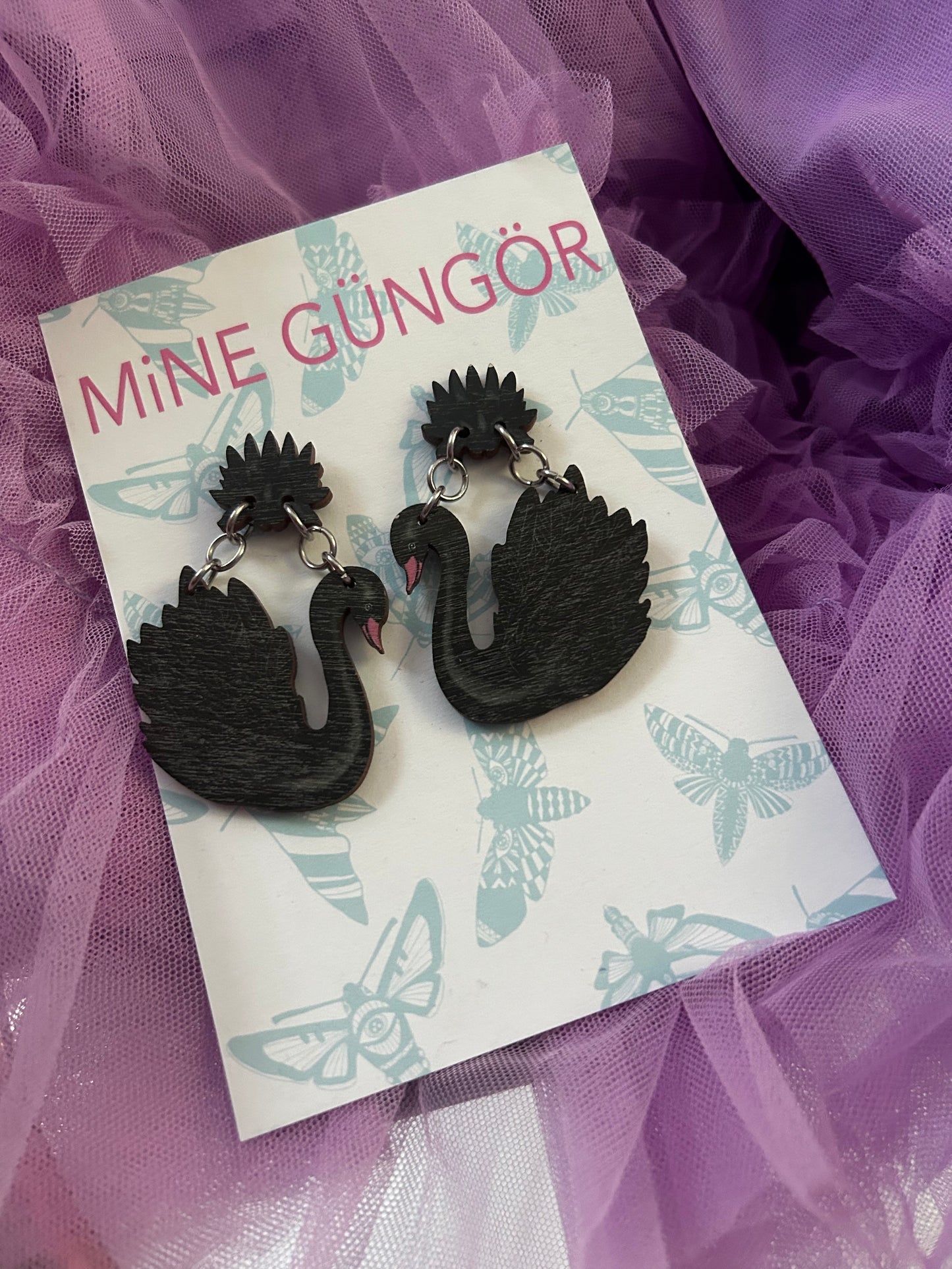 Tuonen Joutsen stud earrings
