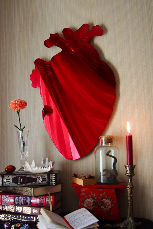 Wall piece Anatomical heart