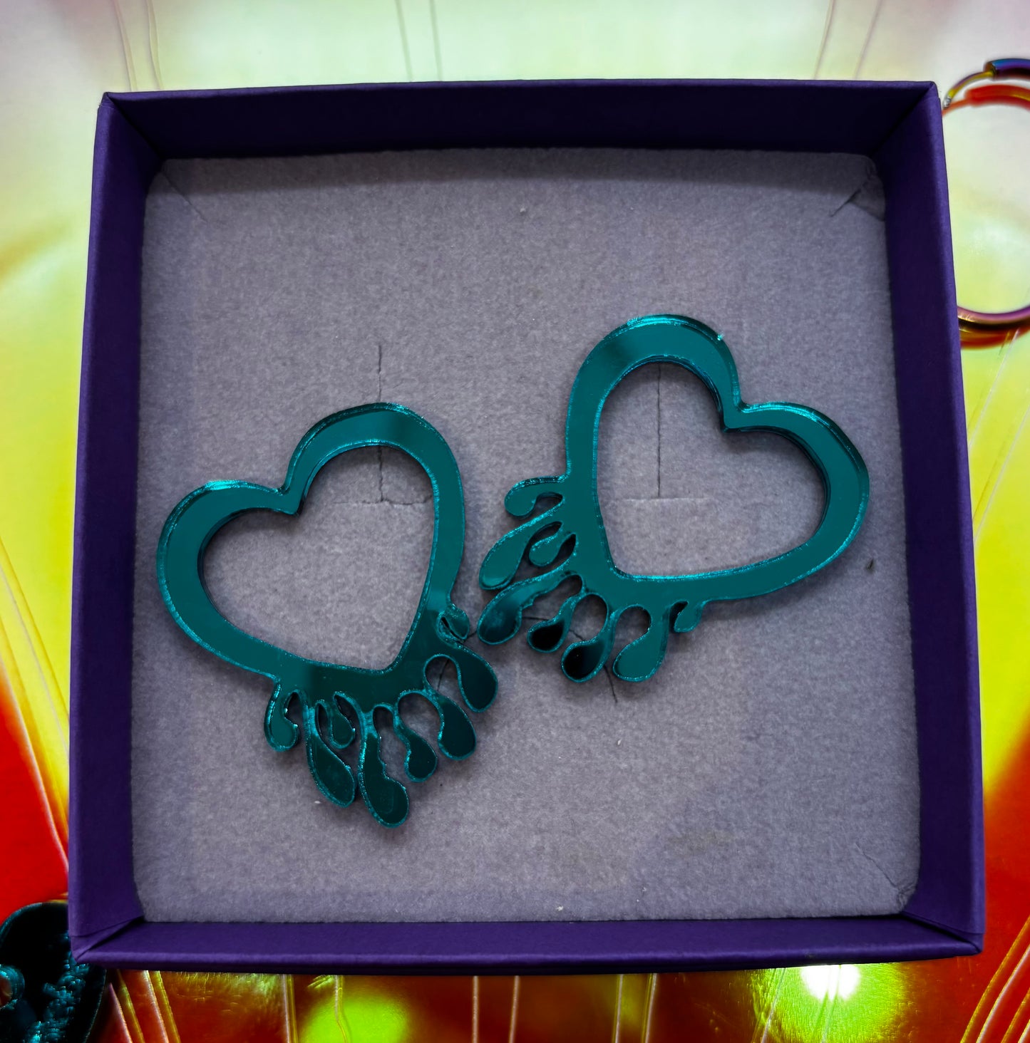 Charms & huggie hoops