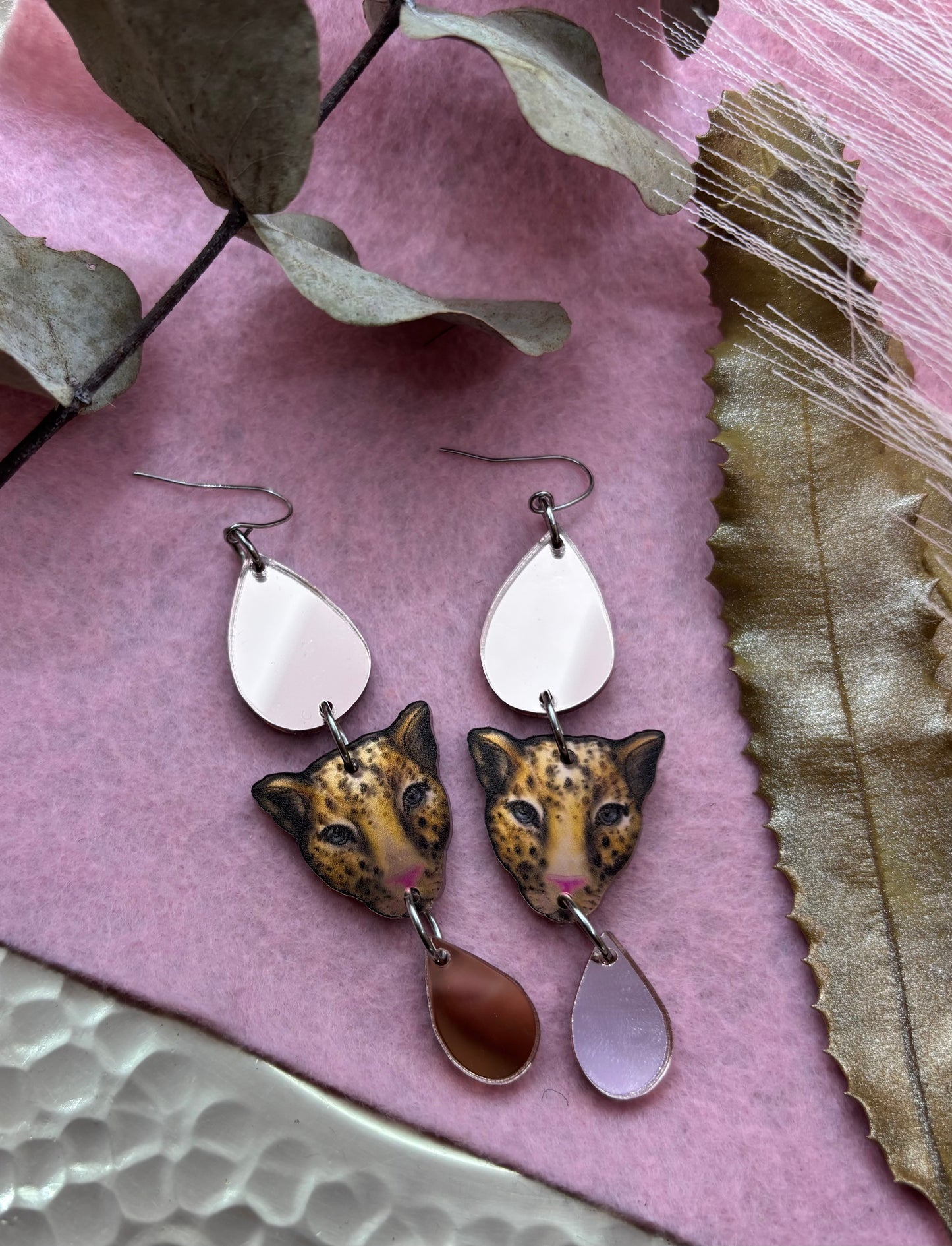 Panthera drops rose gold